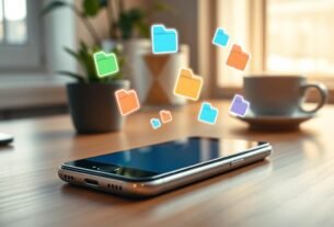 arquivos temporários celular