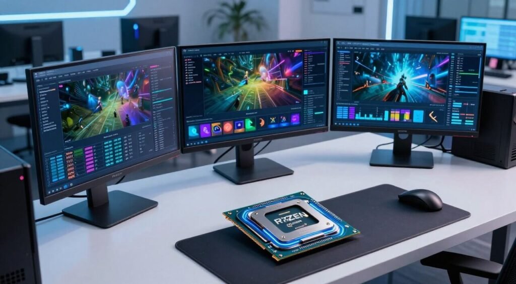 comparação processadores amd e intel
