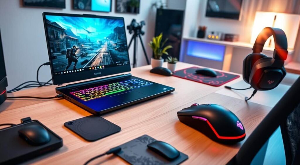periféricos notebook gamer