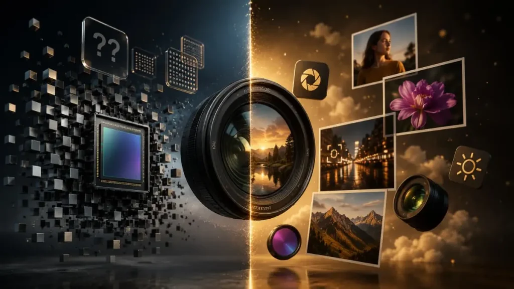 Câmera: além do número de megapixels