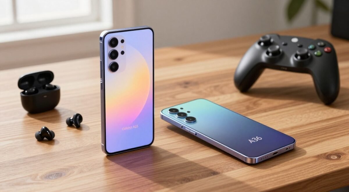 Samsung Galaxy A55 e Galaxy A36